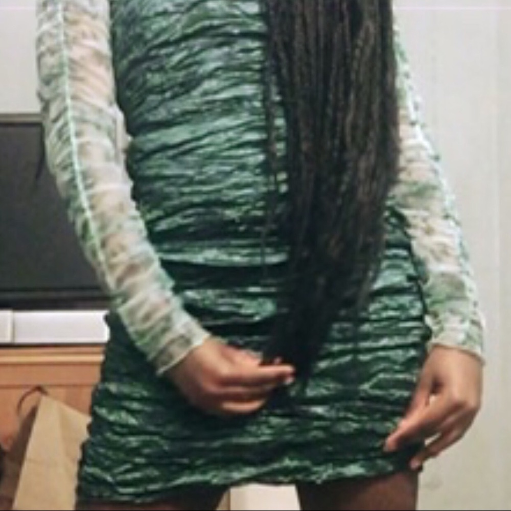 BCBG Aqua Woven Mini Dress